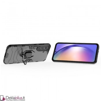 Sustiprintas dėklas 4in1 - juodas (Samsung Galaxy A36/A56 5G)